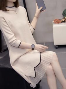 Elegant Stylish French Feeling High-Class Winter Dress