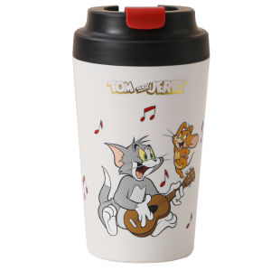 Portable Ceramic Inner Lid Coffee Cup High Aesthetic Value Office Gift Water Bottle Womens Style 2024 New Model American Style