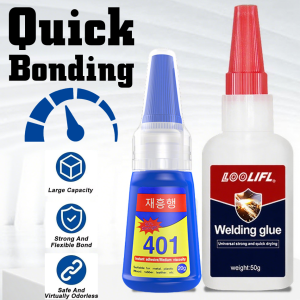 1/3/10pcs New Welding Super Glue High-Strength Oily Quick-Drying Strong Adhesive Powerful Bonding for All Materials High Strengt