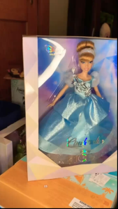 ตุ๊กตาเซเลบริตี้ Disney Princess ซินเดอเรลล่า รุ่นฉลองครบรอบ 100 ปี ของดิสนีย์ ลิขสิทธิ์แท้จาก Mattel HLX60 #