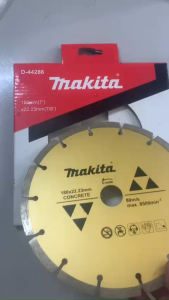 Lưỡi cắt bê tông chính hãng 180 mm tại Máy NTT bảo hành dài hạn độ bền cao.