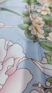 35*35cm Natural Mulberry Silk Suit Pocket Square Hanky Plain Crepe Satin AB Double-sided Double-layer Printed Small Handkerchief