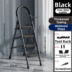 MOLORE | Multifunctional Folding Step Ladder