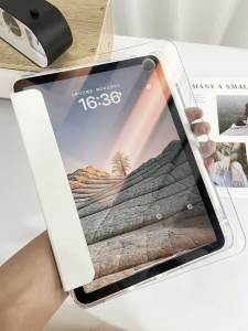 MENGMU | Universal Rotatable Pencil Slot Tablet Case for iPad with Anti-Shock and Full Edge Protection