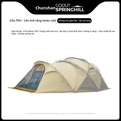 goout springhill | Lều Dù Che Mưa Nhẹ Trọng Lượng Kích Thước Lớn