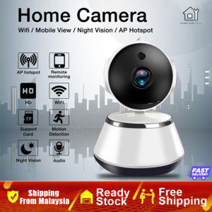 【Shipping From Malaysia】V380 CCTV IP Camera 1080P HD Two-way Intercom Smart Wifi With Night Vision AND Temperature Monitoring
