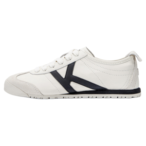 Kappa | Giày Sneaker Casual Nữ Màu Trắng Phong Cách Retro German Army Trainer