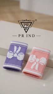 P.R IND WRISTBAND HDJ BUTTERFLY (PRIND / PURUI) BADMINTON WRISTBAND (READY STOCK)