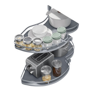 HIGOLD | Corner Rotating Pull-out Basket 900mm