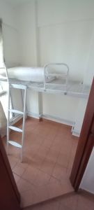 Custom Made Metal Grid Maid Loft Bed High Bed Frame Suitable For Odd Shape Room Custom Size For Singapore HDB Condo Landed House