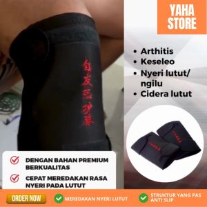 Deker Terapi Pemanas Lutut & Theraphy Magnetic 2 Pcs