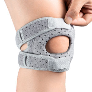 1Pcs Patella Knee Brace - Adjustable Neoprene Stabilizer for Meniscus TearArthritisTendon Support Straps for RunningMen Women