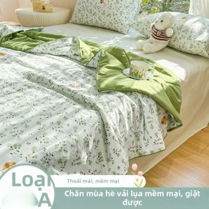 BEIPIN | Summer Lightweight Cooling Quilt Air Conditioning Blanket Machine Washable