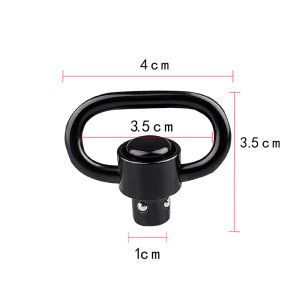 Quick Release Tactical Webbing Buckle Climbing Buckle QD Head Fast Detach Shoulder Strap Buckle Rapid Release Sling Clip