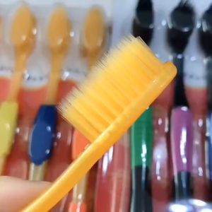 4PCS - SET Korean Bamboo Charcoal Toothbrush/Adult Toothbrush Ultra-Fine Soft Bristles Cleaning Toothbrush/Berus Gigi