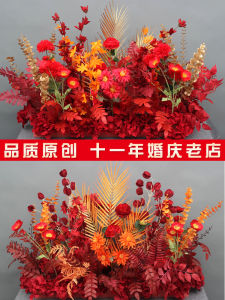 ดอกไม้จันทน์ขนาดใหญ่แบบจำลองผ้าซาตินสำหรับงานแต่งงาน ดอกไม้ยูคาลิปตัส ดอกไม้เสร็จสำหรับตกแต่งงานแต่งงาน ดอกไม้สด