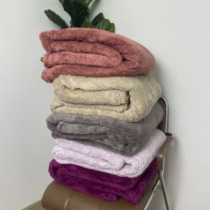 ผ้าห่มนาโนชิลล่า รุ่นเซเบิ้ล ผ้าโพลีบัว ขนนุ่มมาก 5-60x80 นิ้ว ฟีลขนแกะ ผ้าที่ได้สร้างจากโรงงานไทย