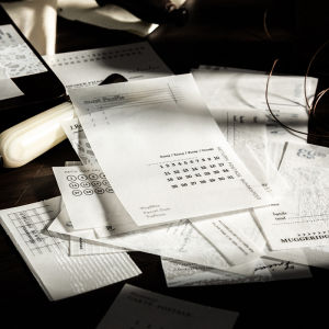 Chủ Đề Viết Thư Cho Bản Thân Mình Nhãn Giấy Acetate Nhãn Lưu Trữ Ghi Chú Sổ Tay Dán Hình Nhẹ Phong Cách Cổ Điển