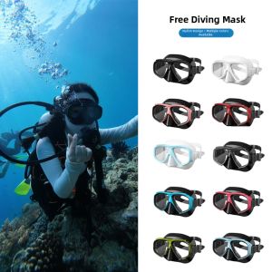ZMZDIVE | Prescription Adjustable High-Definition Free Diving Snorkel Mask Silicone
