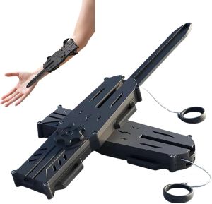 Retractable Hidden Blade Toy Weapons Assassin Role Cosplay Props Creative Plastic Hidden Blade for Halloween party Child Toys