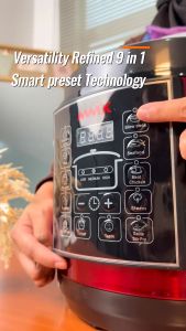 MMX UltraChef (100R) All-in-One Digital Pressure Cooker 6L: Fast Safe Delicious