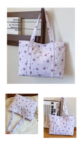 Túi Tote Dung Tích Lớn in Hình Mới 2025 Túi Xách Đeo Vai Đơn Thời Trang Túi Đeo Chéo Đi Du Lịch Túi Tote Dây Đeo Chéo Dây Đeo Đơn