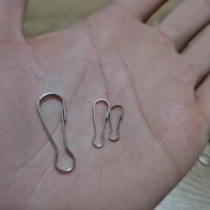 2 Cái Móc Treo Phụ Kiện Các Loại Trong Lồng Thú Cưng Làm Bằng Thép