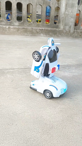 Xe Ô tô Cảnh Sát Robot Biến Hình Tự Động Có Nhạc Không Cần Điều Khiển Di Chuyển Biến Hình Cảm Biến Shop Phương Linh 86