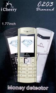 SALE!! HANDPHONE ICHERRY C203 DIAMOND SUPER SLIM/TIPIS ELEGANT ENAK DI GENGAM