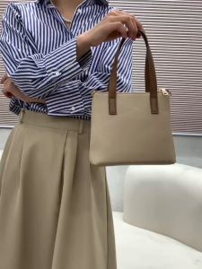 HANKE Lady Mini Square Bag Light Plain Handbag Crossbody Sling Bag