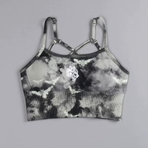 Darcsport Wolf Head Fitness Shorts Blood Color Mystery Womens Summer Peach Butt Sports Three-Quarter Training Pants