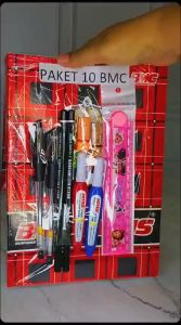 ( PAKET LENGKAP SEKOLAH ) 10 BUKU & 5 BUKU BMCAMPUS ISI 36 LEMBAR  + 2 pulpen + 2 pensil +2 penghapus + 2 tip ex +1 penggaris