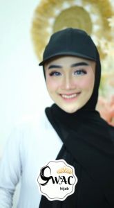 Pashmina Topi Hijab instan olahraga Ceruty babydoll / hijab sporty alifa hijab
