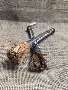 Bàn Chải Rửa Nồi Dài Tay Cầm Bằng Sừng Dừa Tự Nhiên Không Gây Hại Cho Nồi Bàn Chải Rửa Nồi Trong Nhà Bếp Bàn Chải Rửa Nồi Bền Bỉ