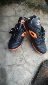sepatu futsal anak kulit size 33-38 (sol djahit muter)