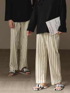 me home wear | Cotton Casual Pajama Pants for Couples