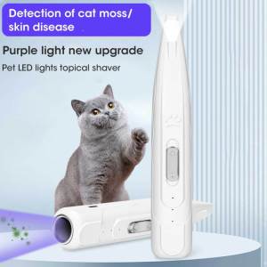 Pet Electric Hair Clipper Set - Dog & Cat Hair Trimmer Electric Shaver For Grooming Professional Pet Grooming Tool