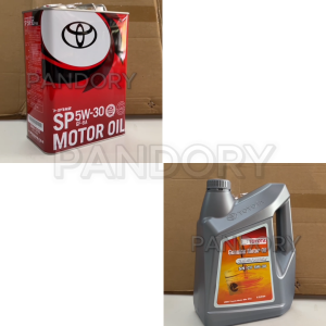 【💯ORIGINAL】TOYOTA ENGINE OIL (0W20)(5W30)(5W40)(10W40) API SN SP SN/CF/ ILSAC GF-5 GF-6A/ FULLY SEMI SYNTHETIC (4L)