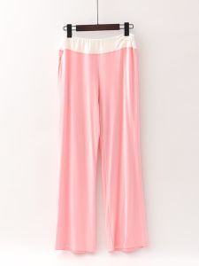 กางเกงโยคะทรงตรงยืดหยุ่นสำหรับผู้หญิง ทรงหลวม ระบายอากาศได้ดี แห้งเร็ว ทรงเอวกลาง กางเกงขายาว ผ้า Lycra