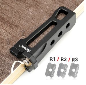 VOVA Woodworking Tool Edge Banding Trimmer Edge Trimmer with Carbon Steel Blades Mini Wood Veneer Edge Banding Manual Trimming