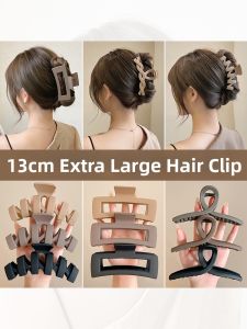 PINK EMPRESS | Sleek Matte Hair Clip For Bun Styling Autumn Winter Fashion