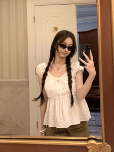 Lace White Shirt French Style