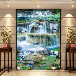 Stiker dinding murah 3D - Hiasan dinding burung merak - Stiker dinding terlaris burung merak