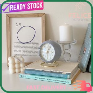 FELICE INS Style Digital Alarm Clock Date Time Display Table Wall Modern Bedroom Living Room Office Jam Meja Dinding闹钟