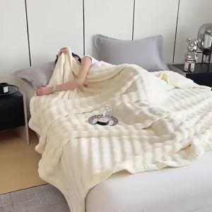 Thick Warm Flannel Blanket