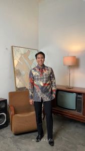 Dangu - Mandalas Kemeja Batik Pria Premium Lengan Panjang