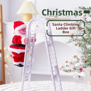 Christmas Climbing Elderly Figurine Decorative Ornaments