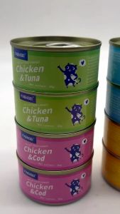 170g FDA Certified Cod treats for cat cat treats  Cat Wet Food canned Selected Chicken Tuna Salmon
