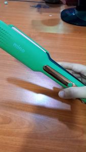 2 in 1 Hair Straightener Iron Hair Styling Iron 2 in 1 Hair Styling Infrared Iron Curler Hair Straight Pelurus Rambut