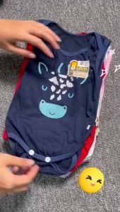 Jumpsuit Bayi Jumper Bayi Lengan Kutung BC-024SK COTTON BABY LEON Jumpsuit Kutung Bayi Anak Balita Laki-Laki Perempuan Baby Bodysuit Bayi Kaos Bayi Pakaian Bayi